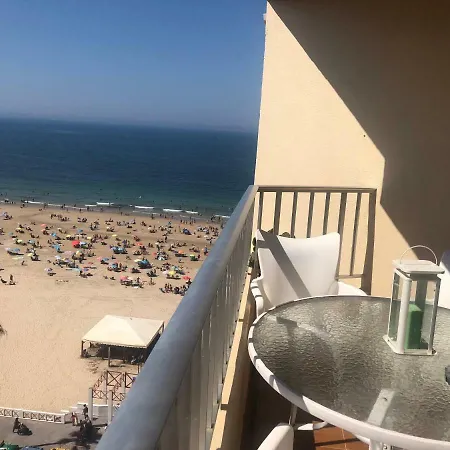 La Mar De Cerca. Terraza Vistas Mar. 1ª Linea Playa Апартаменты *